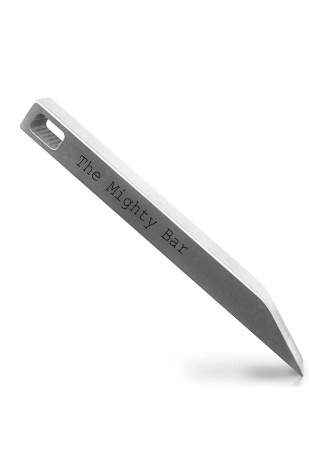 The Mighty Bar Stainless Steel Portable Heavy Duty Crowbar Keychain Multifunctional Crowbar Househol