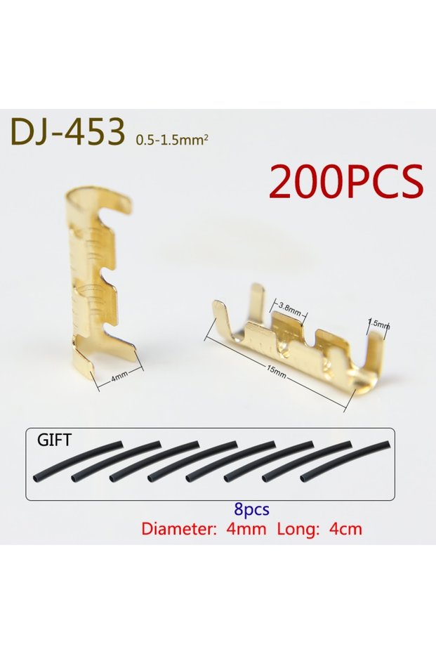 453U-200pcs 50pcs 100pcs 200pcs Docking Terminal U Type Terminal Tab 0.3 To 1.5mm2 Terminal Block Co