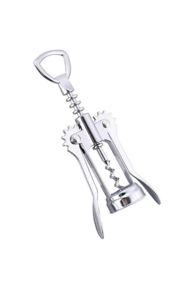 silvery Classic Bottle Opener with Packaging Premium Zinc Alloy Wine Bottle Opener Champagne Opener