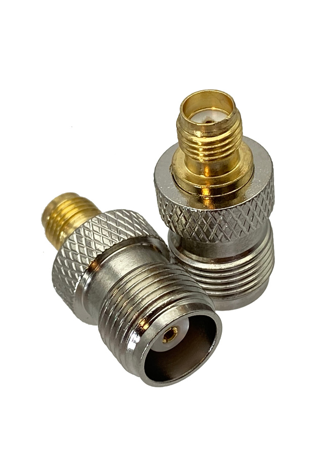 TNC F to SMA F 1Pcs Adapter SMA to TNC Male Plug & Female Jack Straight RF COAXIAL Connector 50ohm W