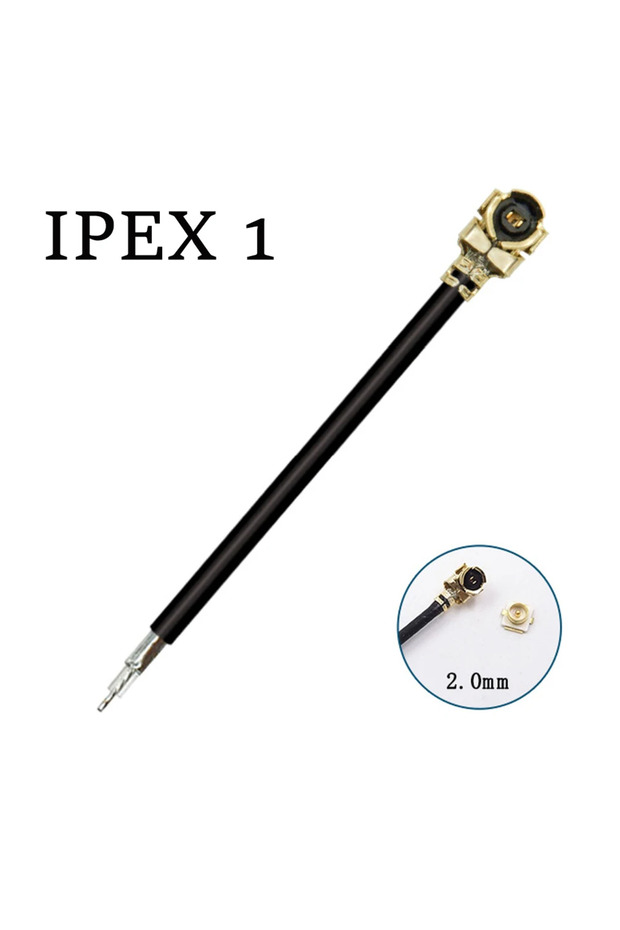 10PCS 15CM Army green 10PCS IPX u.fl Jack RF Cable - 1.13mm Jumper Solder Single-head Adapter Connec