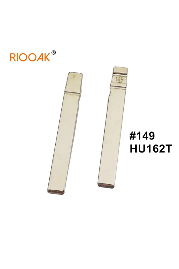 10pcs 10pcs Metal Replacement Uncut Flip Universal Remote Car Key Blade HU162T #149 for VW MQB for V