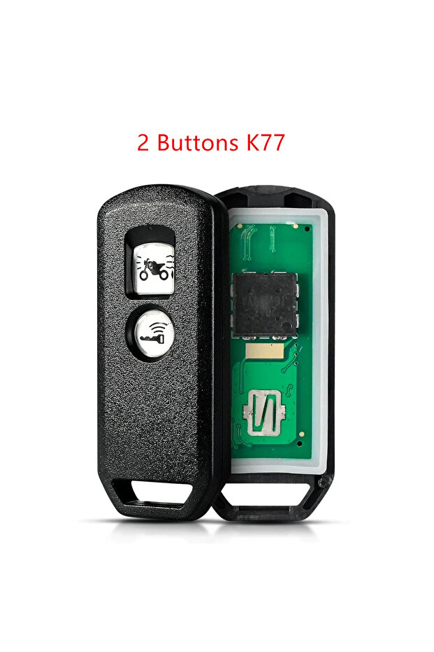 1PCS 2 Buttons K77 Motorcycle Remote Key 433/434MHz for Honda Motorcycle Scooter K35V3 ADV SH 150 Fo