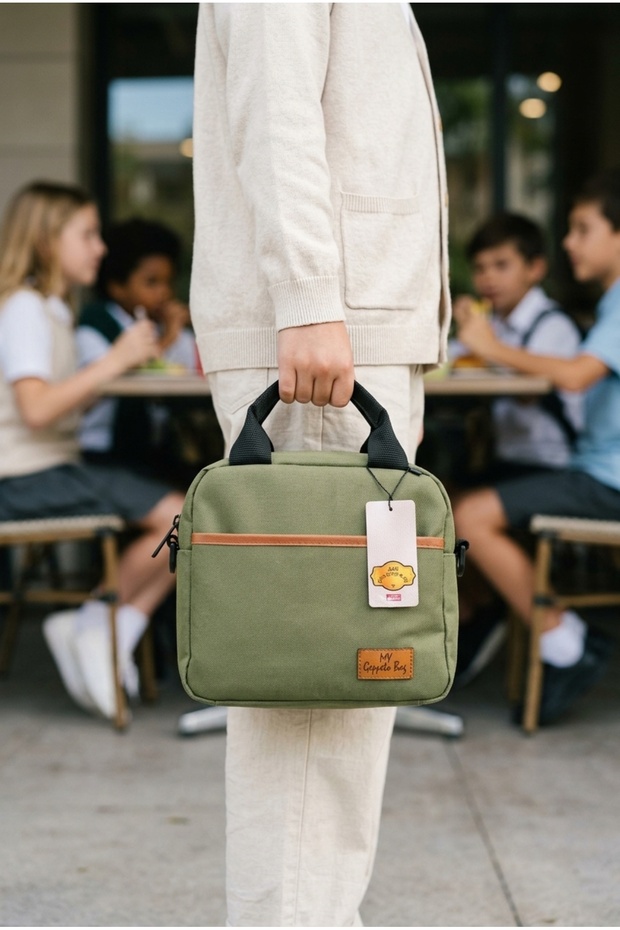 Durable Waterproof Lunch Bag, Insulated Thermal Lunch Nutrition Bag