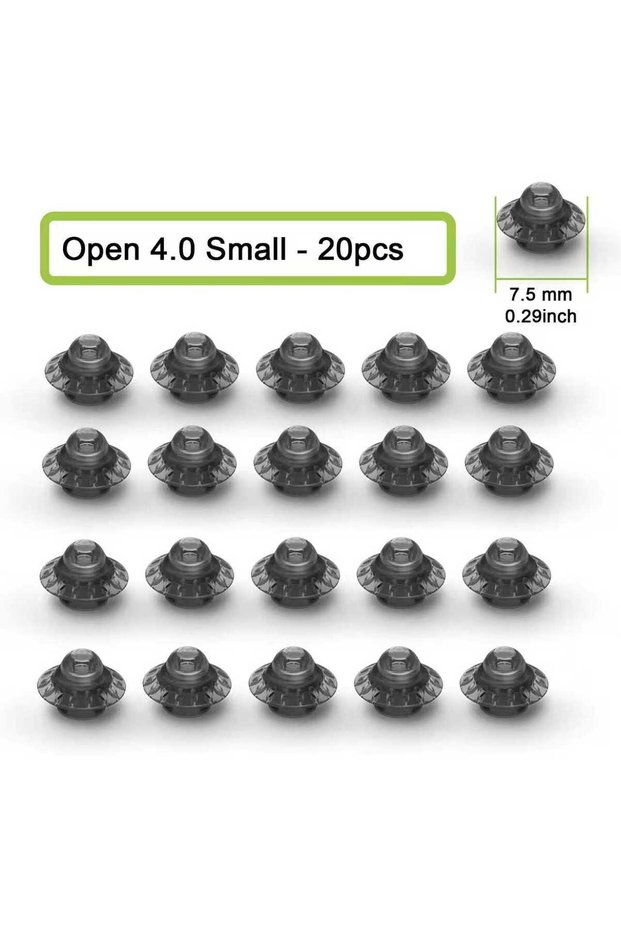 Small-20pcs 20pcs for Phonak Open 4.0 Hearing Aid Domes, Compatible Phonak/ Unitron Hearing Aid Univ