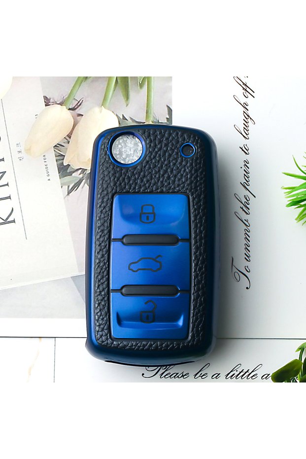 tpu case KEYYOU Silicone Car Key Case Cover for Volkswagen Sagitar/Polo/Golf/Bora/Tiguan/TOUAREG/Ph