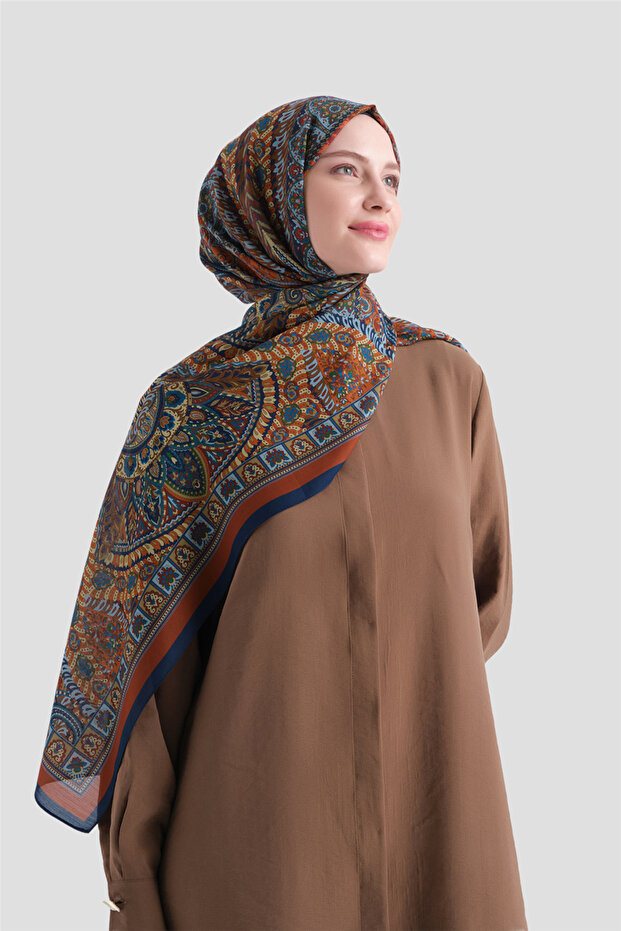 Wool Silk Harmony Shawl 1005 34