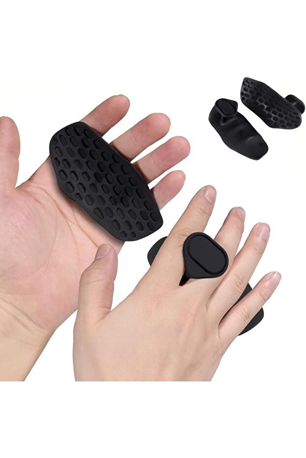 Anti Slip Workout Grips, Ergonomic Rubber Hand Protector Gloves for Weight Lifting, Pull Ups, Gym Tr