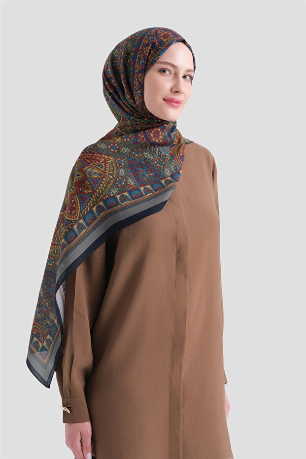 Wool Silk Harmony Shawl 1005 01