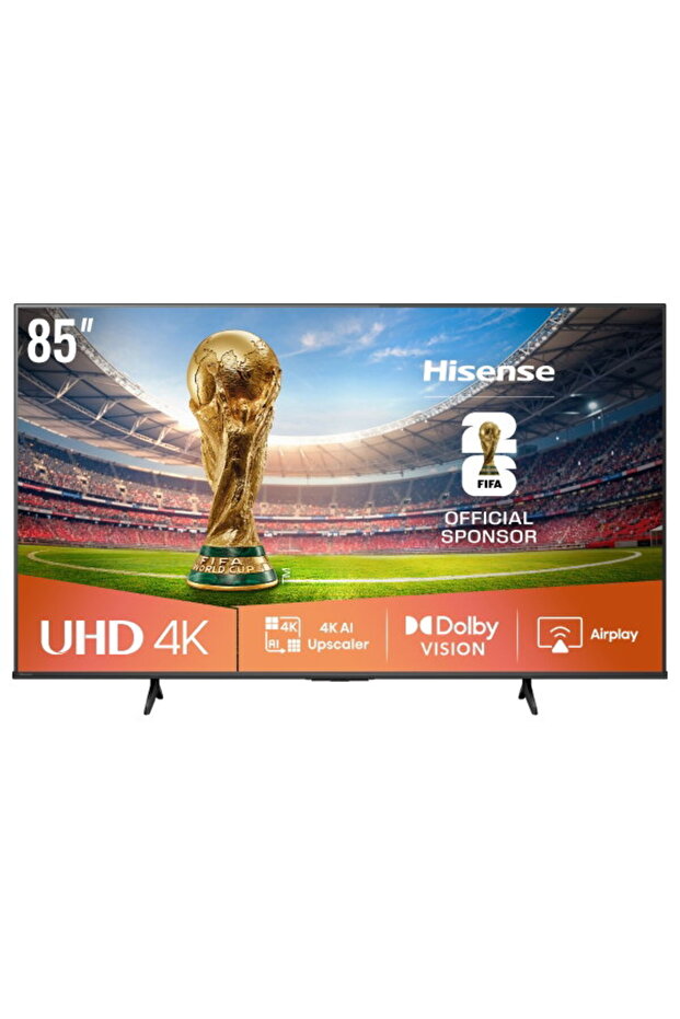85-inch Smart TV, 4K UHD, LED Panel, 8-year OS update - 85A63Q