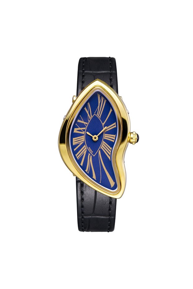 MM075-5 Creative Fusion Luxury Watch Men's and Women's Fashion Simulation Quartz Watch Leather Strap