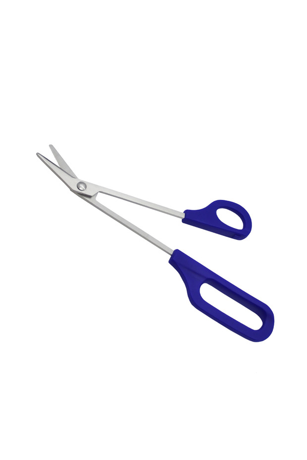 blue Long Handled Toenail Scissors and Clippers for Thick Nails