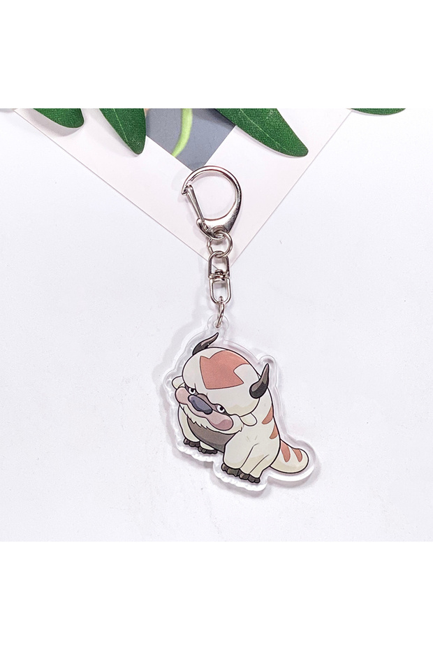 5 cm 7 1/9Pcs Cartoon Avatar: The Last Airbender Acrylic Car Keychain Accessories Bag Charm Backpack
