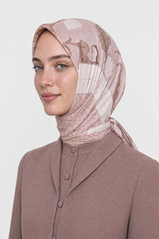 Veil Pattern Organic Scarf