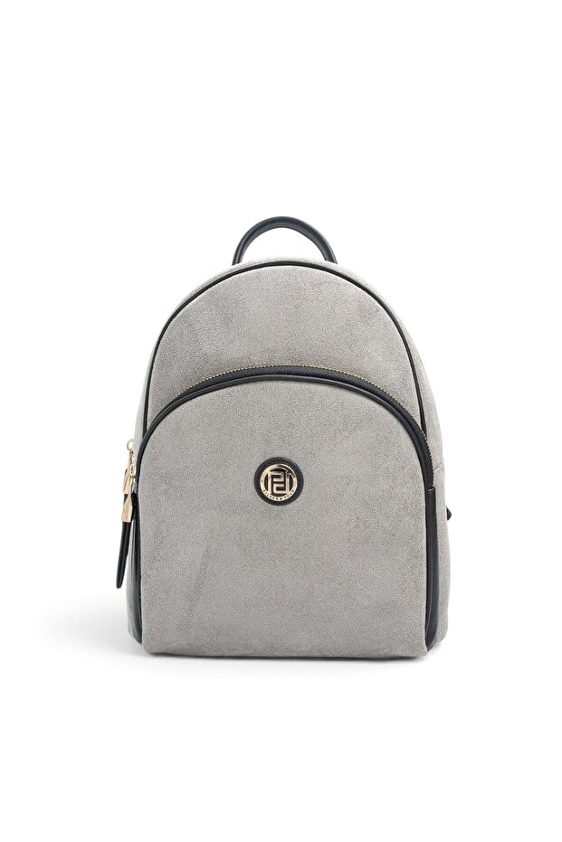 Smoked - Black Suede Women's Backpack Sp1062