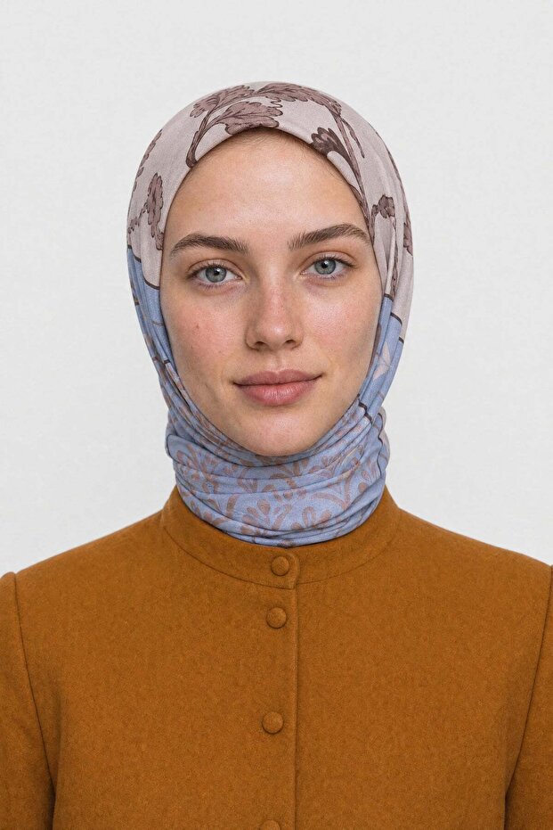 Veil Pattern Organic Scarf