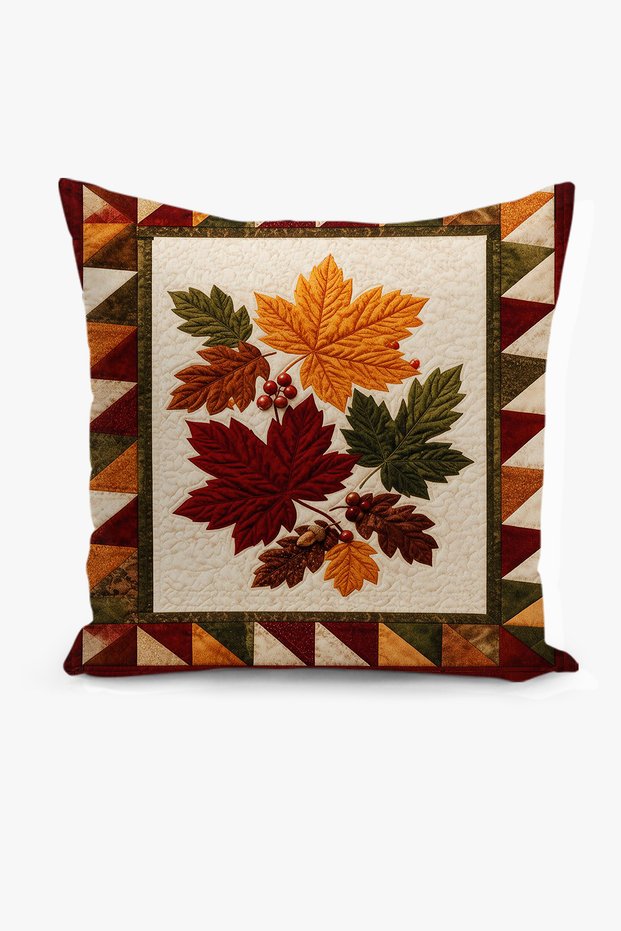 Double-Sided Digital Print Throw Pillow Cover - Autumn Series