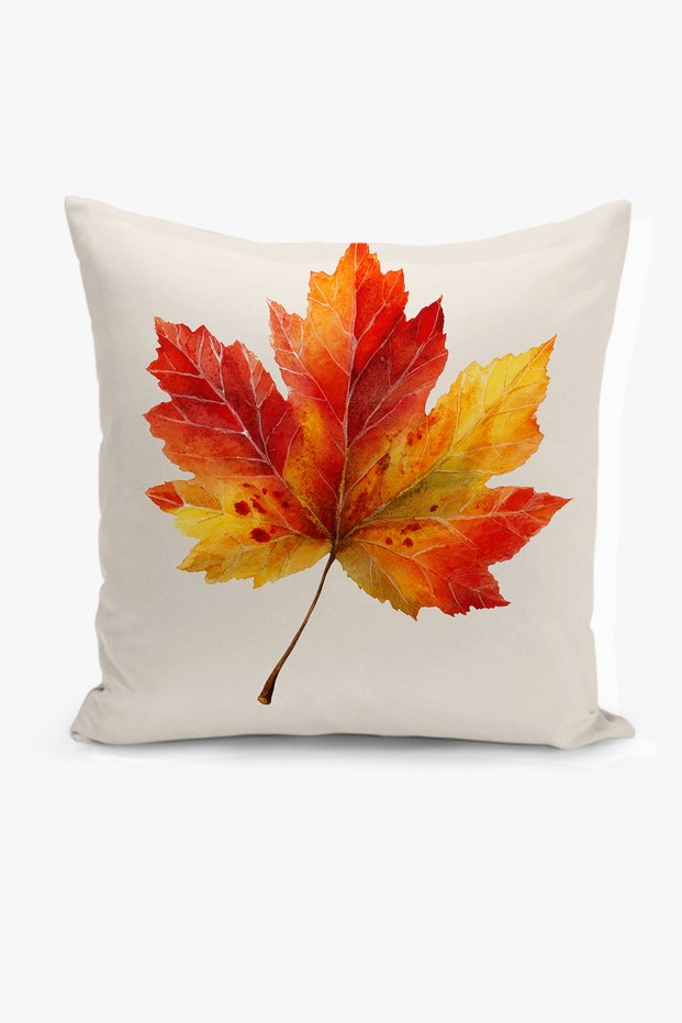 Double-Sided Digital Print Throw Pillow Cover - Autumn Series