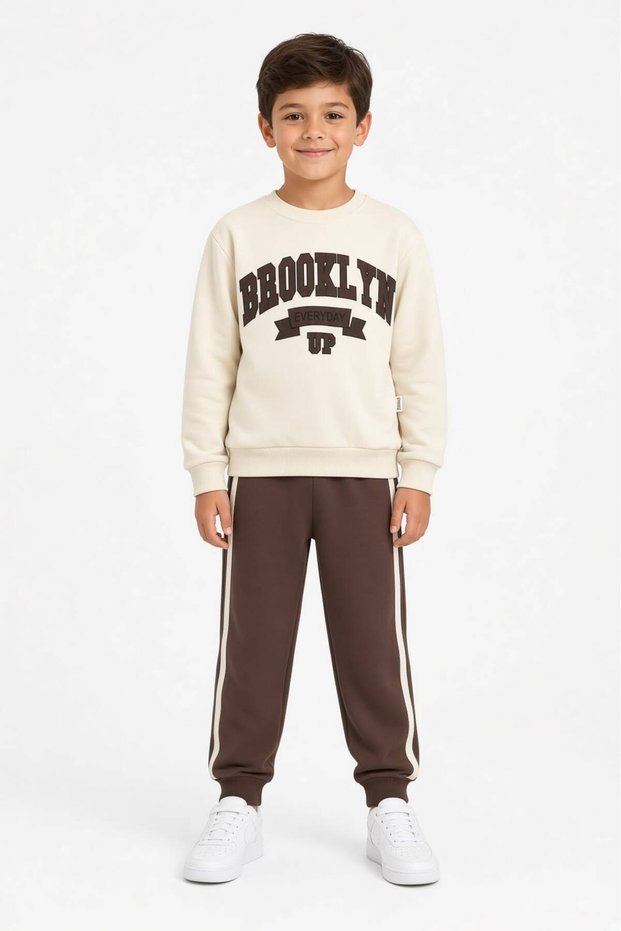 Brooklyn Yazili Boy's Suit