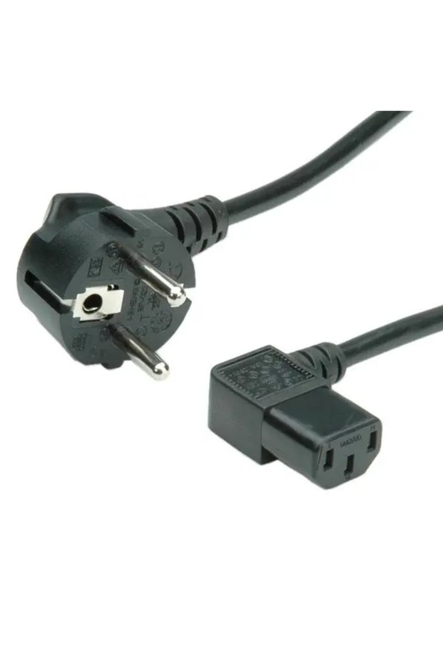 PC Power Cable 90 degrees, 2 m