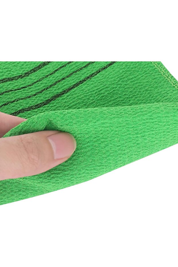 5pc Korean Exfoliating Washcloth Mitts for Body Scrubbing 5-Piece Set, Removes Dead Skin, Mitt-Style Design, Travel Friendly, Full Body Use