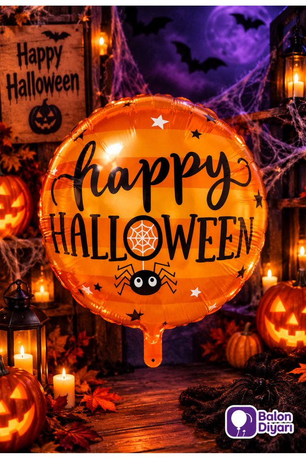 Happy Halloween Halloween Party Foil Balloon