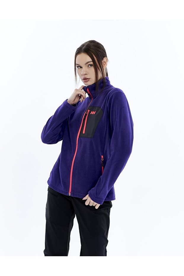 W Block Fullzip Polar Jacket