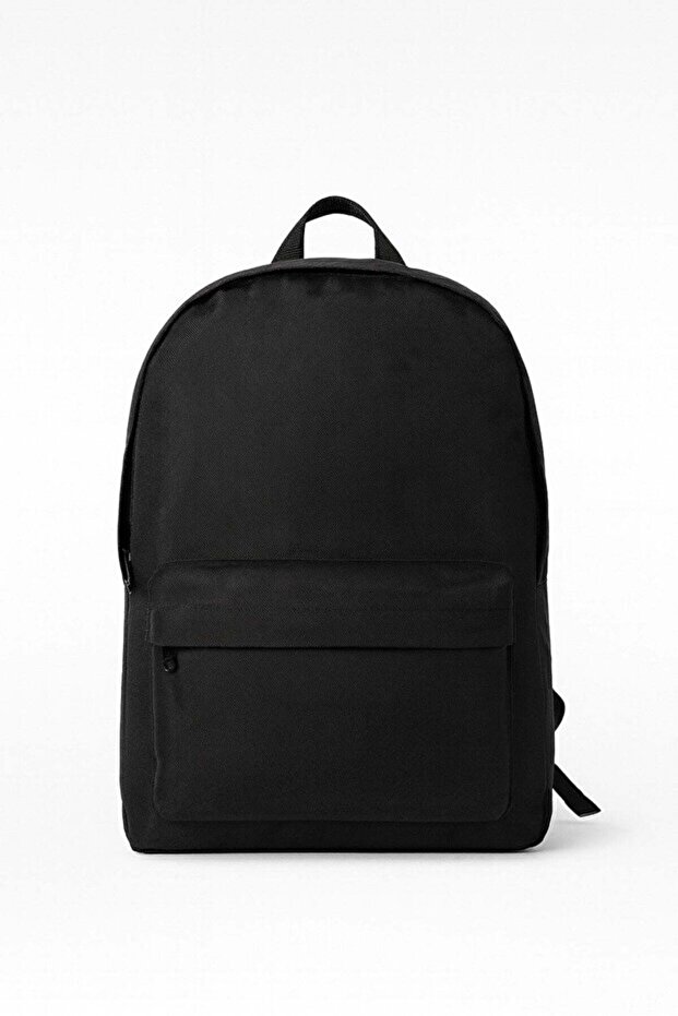 Compartmentalized School Bag Single Black
