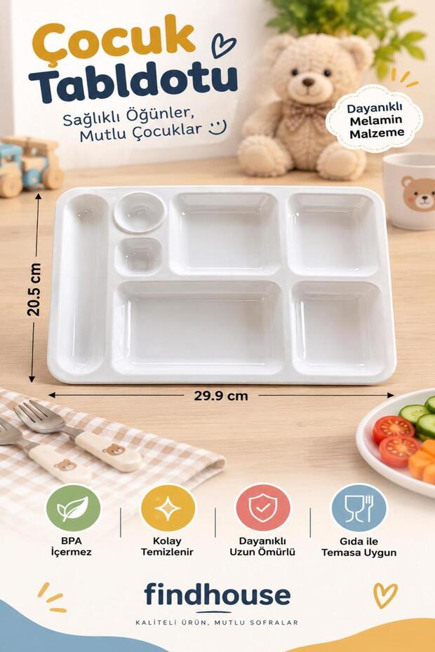 Quality Mini Self-Service Children's Melamine Tableware for Home, School, Kindergarten, Nursery