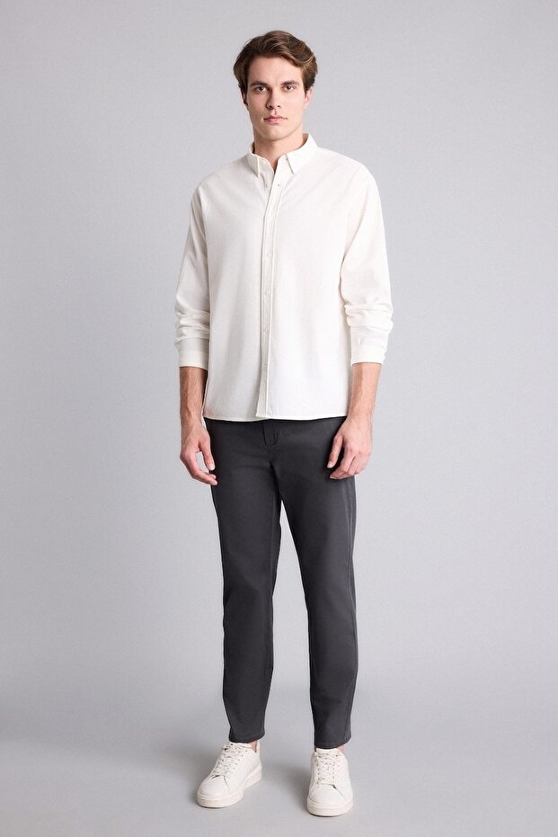 Men's Canvas Trousers H4809Ax/Ar9 Anthra
