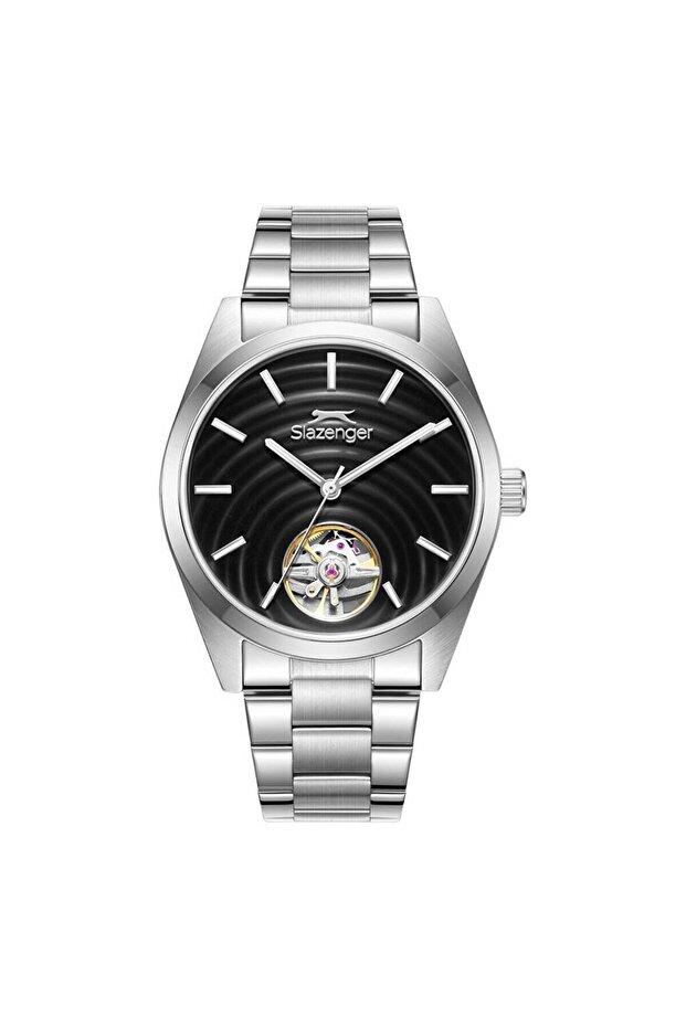 Sl.09.2625.1.350 Automatic Steel Grey Black Dial 42 mm Men's Wristwatch