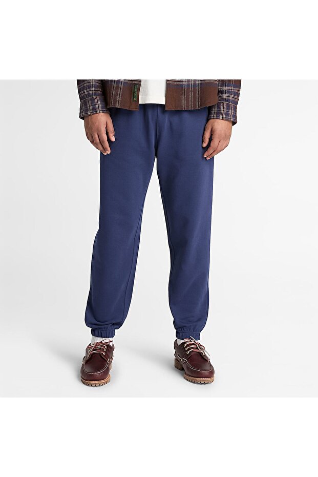 Exeter River Tree Logo Loopback Sweatpan Men's Navy Blue Sweatpants