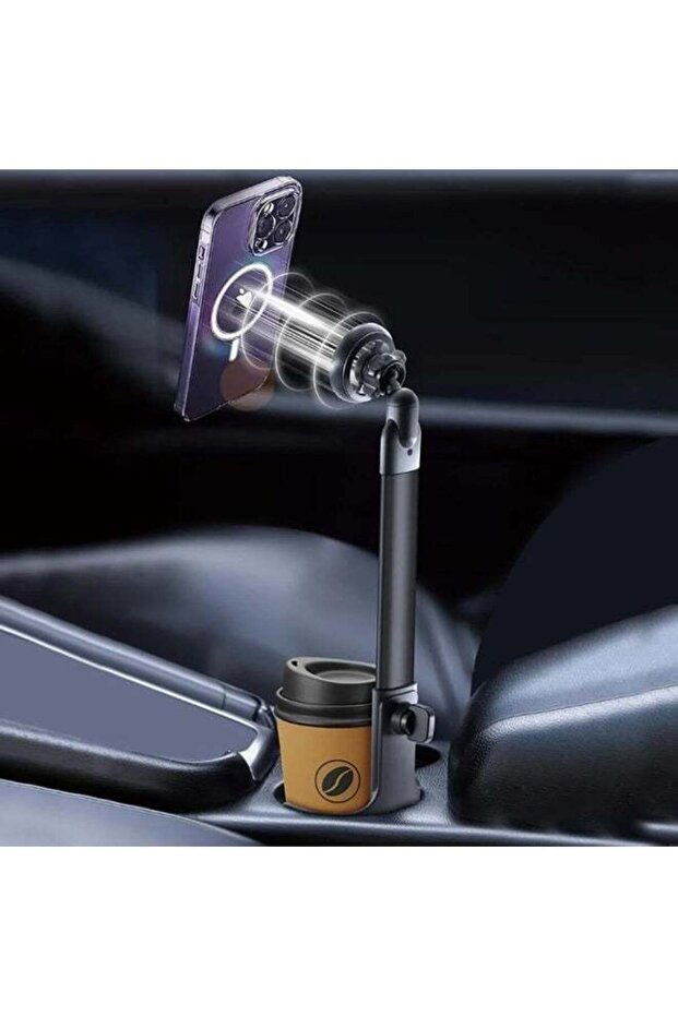 S7 2-in-1 Magnetic Car Phone Holder | Dashboard & Air Vent Mount | Strong Magnetic Grip & Snap Clamp | One-Hand Operation | Universal Smartphone Mount for iPhone, Samsung, Huawei | 360° Adjustabl