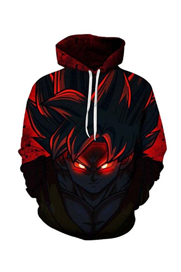 Men's 3D Realistic Digital Print Pullover Hoodie Hooded Sweatshirt