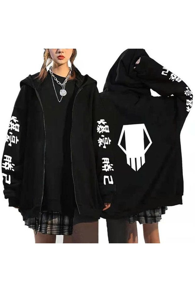 Myhero Printed Hoodie Sweatshirt with Zipper 100% Cotton | Supriz with a Gift