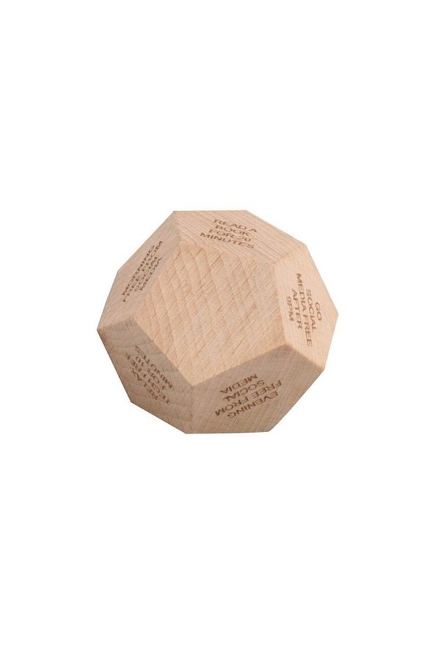 - eco-neutral Digital Detox Wooden Dice