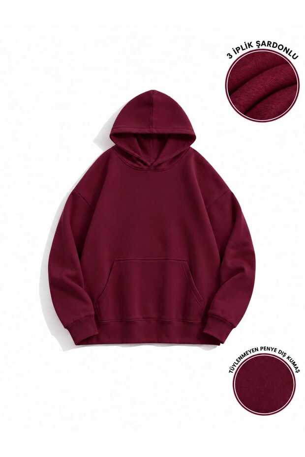 Plain Hoodie Unprinted Hooded Winter Sweatshirt - Stylish, Comfortable, High-Quality, and Soft Unisex Design