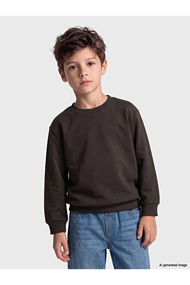 Quality Parts from Çelebi Store Zero Roba Yaka Boys' Thick Sweatshirt