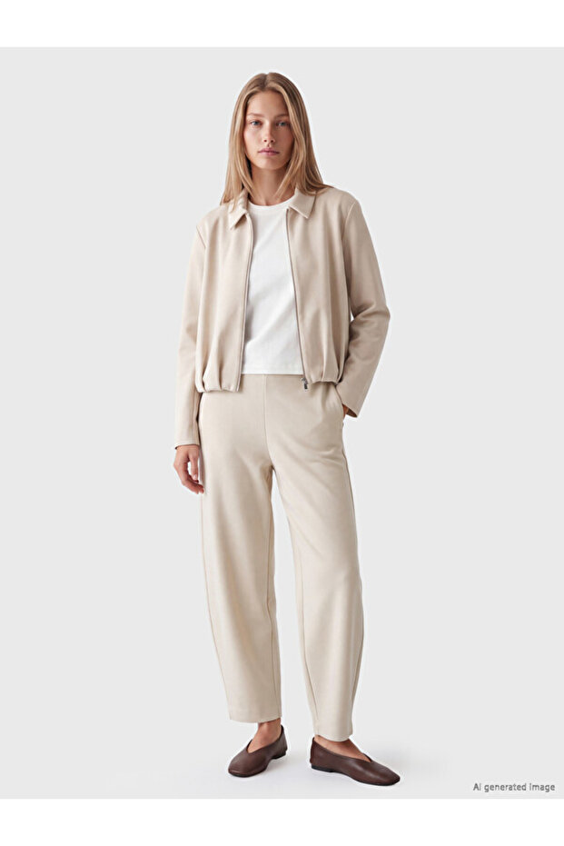 Soft Touch Women's Sweatpants with Elastic Waist