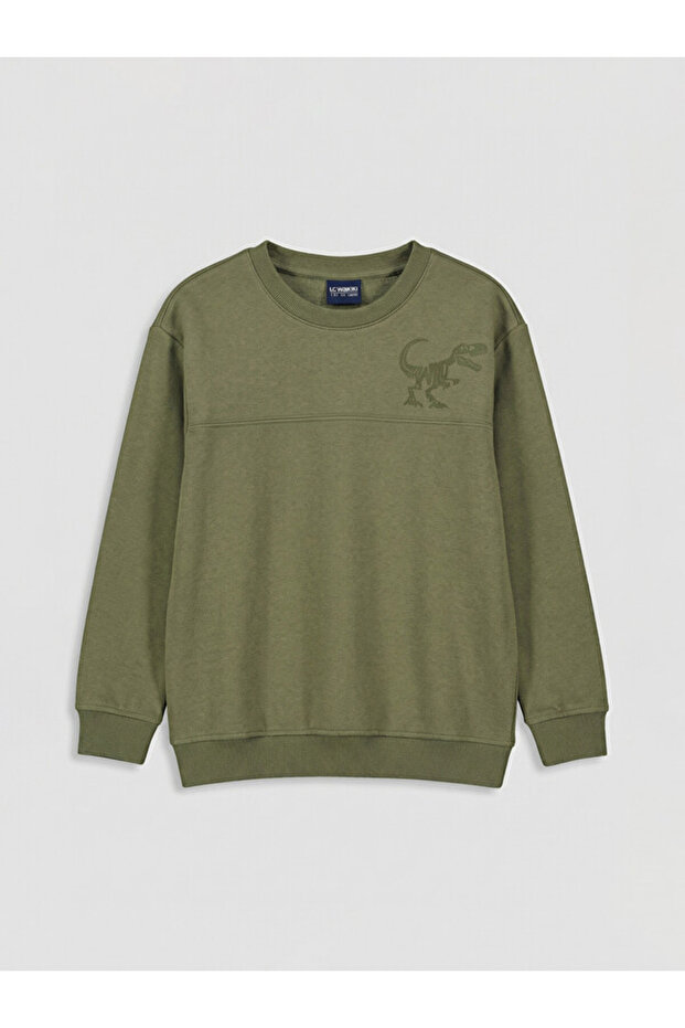 Sparkling Choices from Shining Store Zero Roba Collar Printed Sweatshirt for Boys