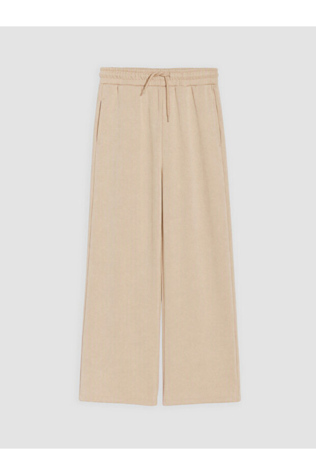 Esvab • Modern & Distinctive Thick Girls' Sweatpants with Waist Drawstring