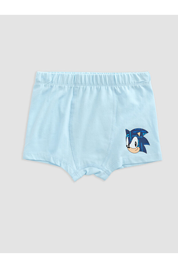 Blue Fast Hedgehog from Uzg Store for Style Seekersmen's Boxer