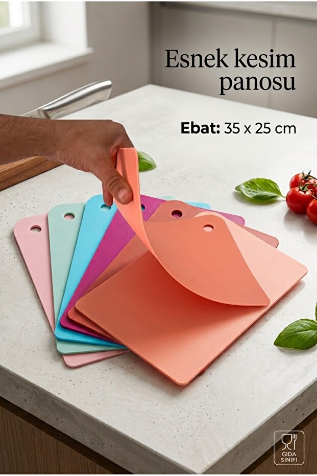 Flexible Cutting Board - Cutting Board Bendable Cutting Board