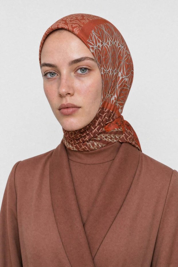 وشاح عضوي بنمط تراثي