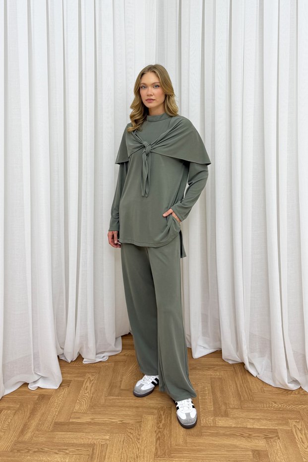 Modal Suit with Shawl 89-1643