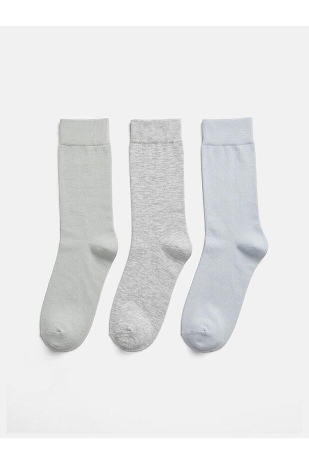 Mixed Patterned Men's Socks 3-Pack (W6)