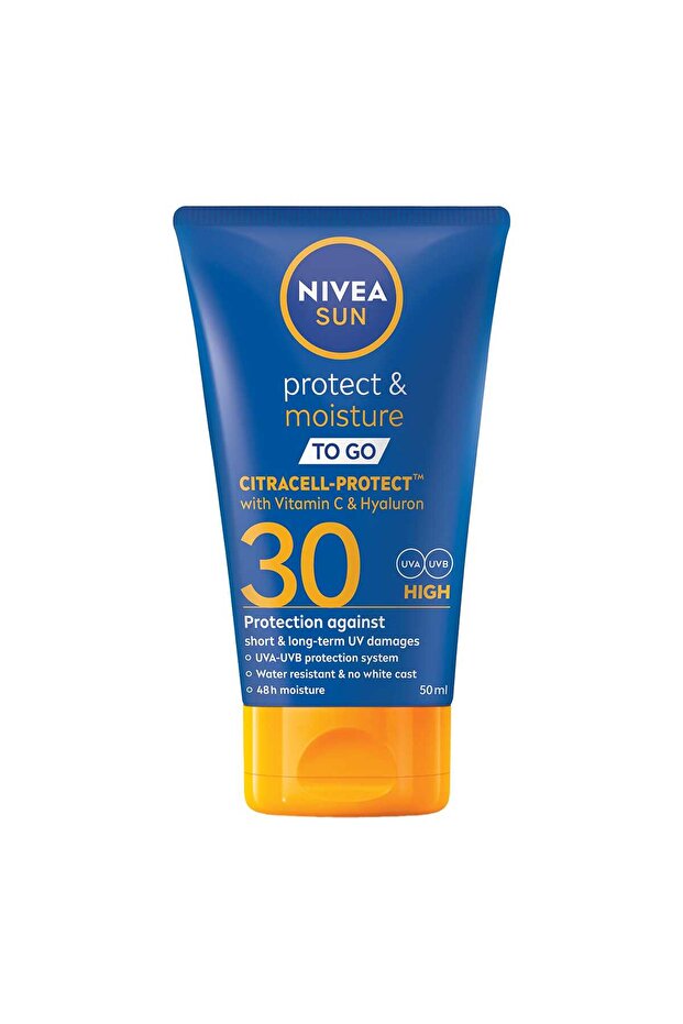 SUN Protect & Moisture SPF30 To Go Lotion Water-Resistant Sunscreen 50 ml