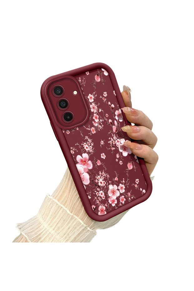 Samsung Galaxy A17/A26 Compatible Elegant Dal Cherry Blossom Case, Fresh Young Girl Air