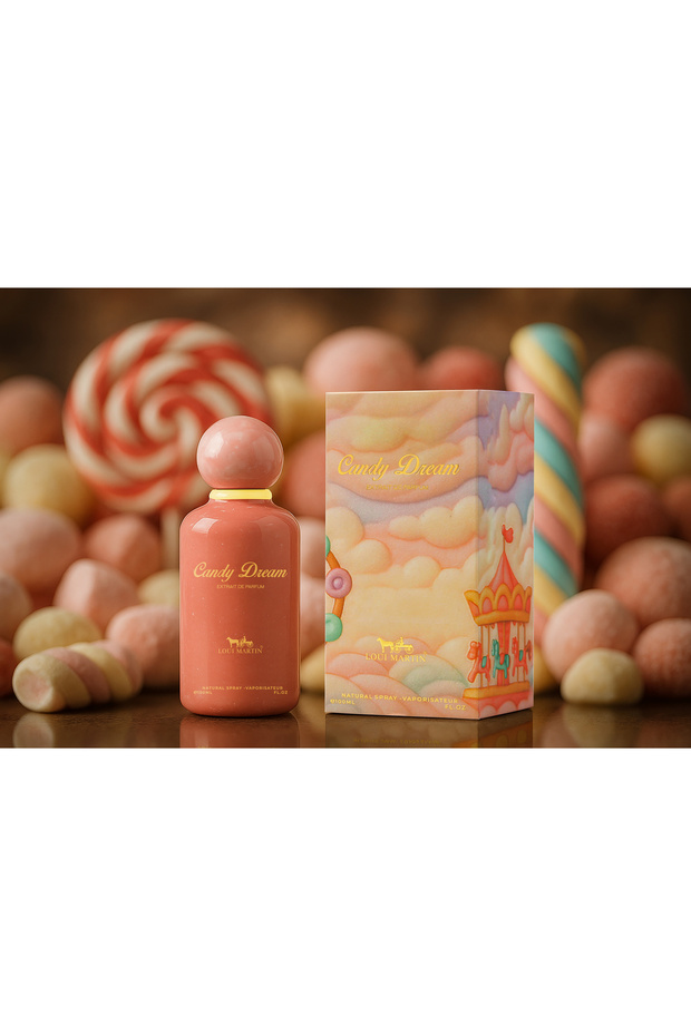 Candy Dream Eau De Parfum 100ml | Creamy Vanilla, Sugar & Marshmallow | Sweet Gourmand Fragrance