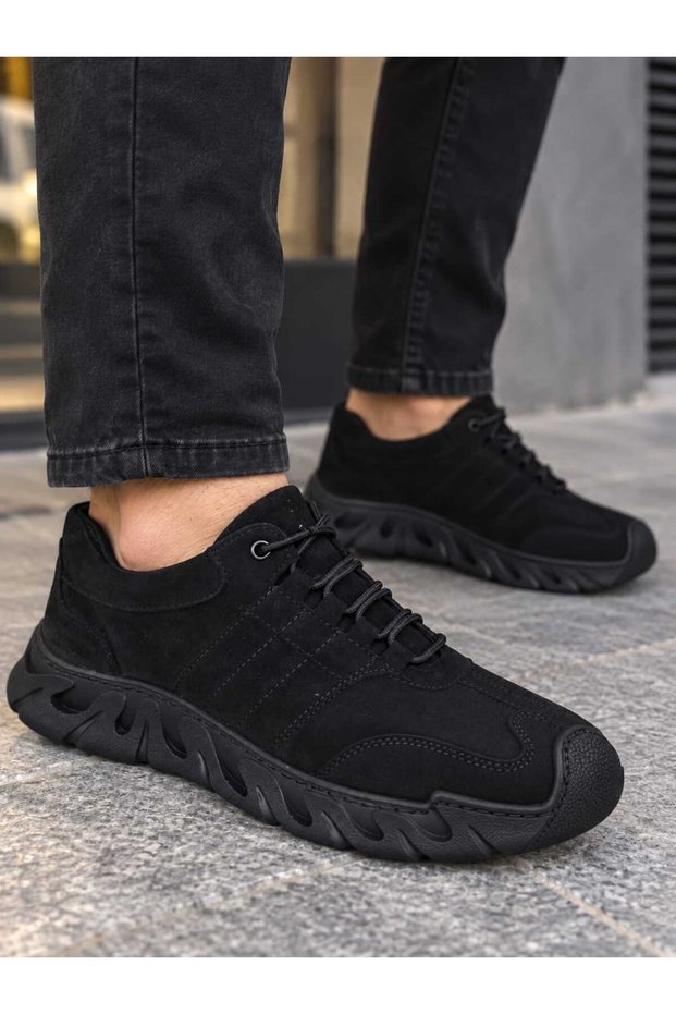 Men's Seasonal Nubuck Leather Casual Sports Shoes Sneaker Casual